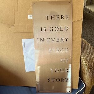 Magnolia there is gold sign